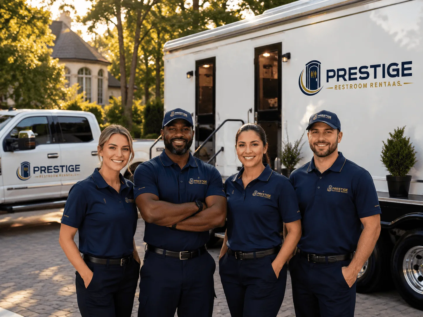 Trusted Luxury Portable Restrooms company in Downsville, LA